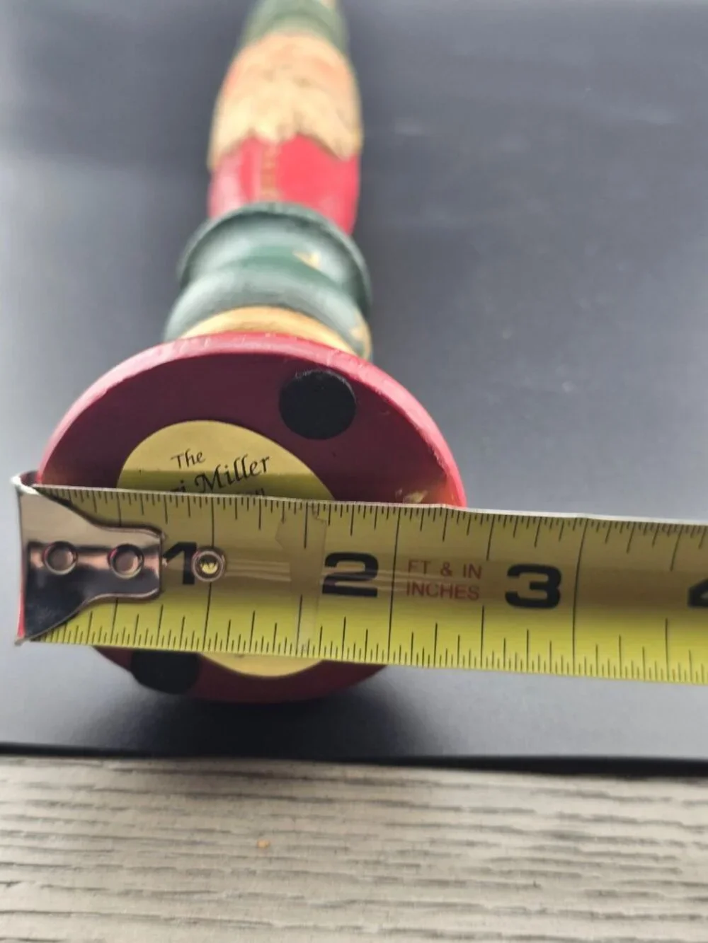 Vintage Hand-Carved Pencil Santa Cori Miller 1999 Whispering Pines 14